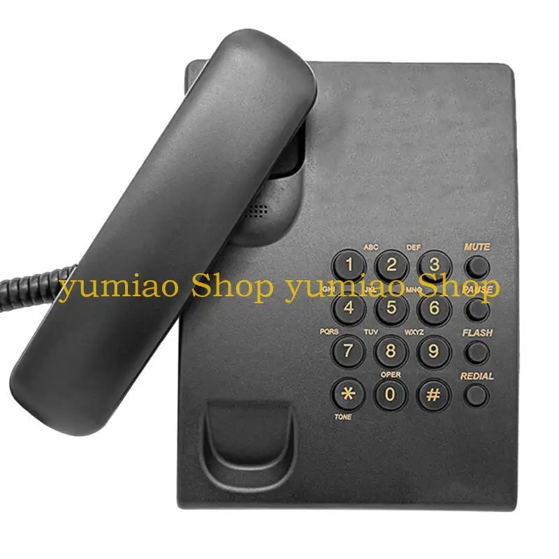 587B Landline Telephone Desktop Telephone Wall Mount Telephone Caller Telephone Front