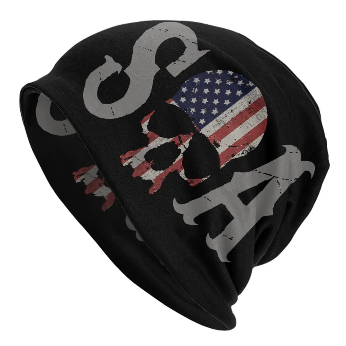 Sons Of Anarchy TV Skullies Beanies Caps Skulls Thin Hat Autumn Spring Bonnet Hats Men Women\'s Hip Hop Ski Cap