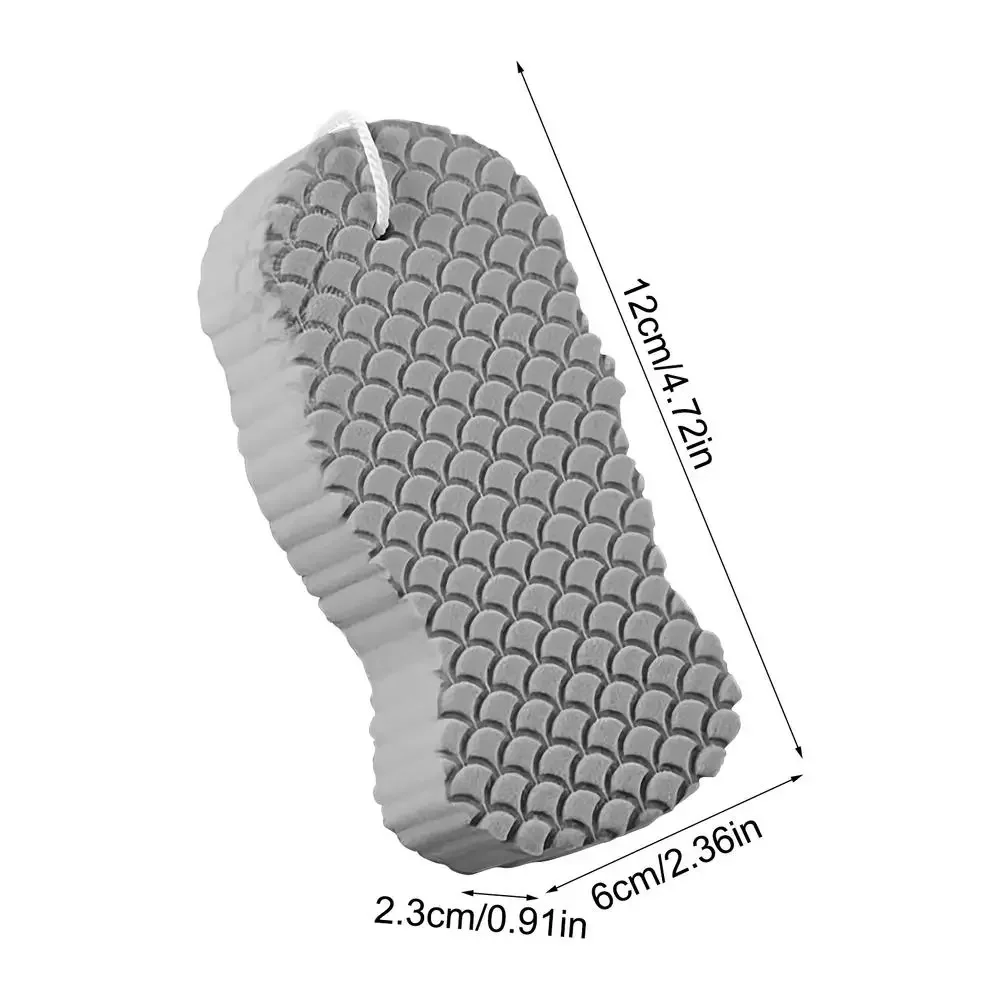 4PCS Bath Sponge Exfoliating Bath Scrubbing Sponges Body Washcloth Skin Scrubber Relax Shower Scrubbing Tool Bathroom Products