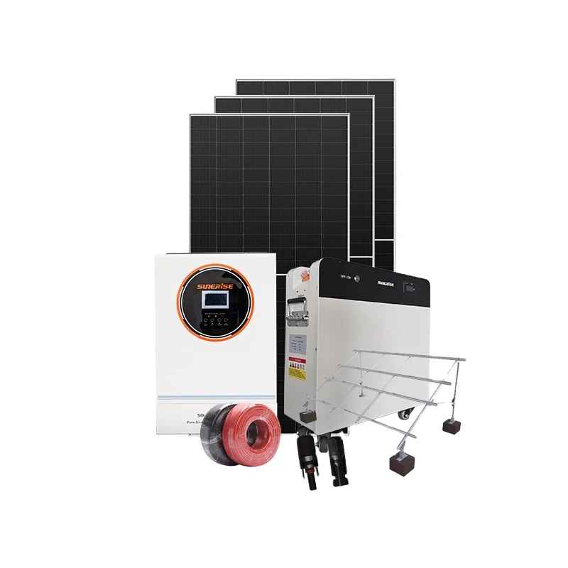 Hot Sale Solar System Storage Energy for Home Use High Quality Solar System All Black Solar Energy Roof Top System