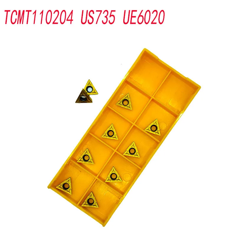 Numerical control blade TCMT110204 UE6020 VP15TF US735 hard alloy coating