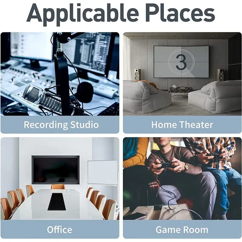 AEE3-12 PCS Akoestische schuimpanelen Zwarte wiggen Geluiddichte schuimpanelen Schuim met hoge dichtheid Brandwerend schuim