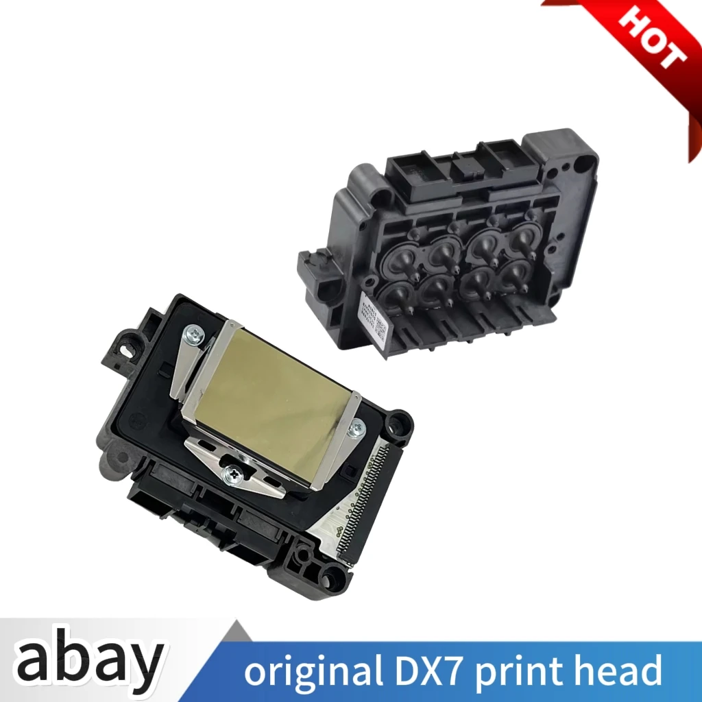رأس الطباعة DX7 رأس غير مقفول لطابعة EPSON DX7 F1890010 PRINTHEAD Eco المذيبات B300 B500