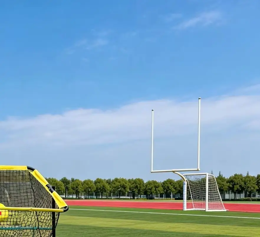 For Hot Sale Rugby Football Training Net with Wheels Target Throwing Practice Pocket