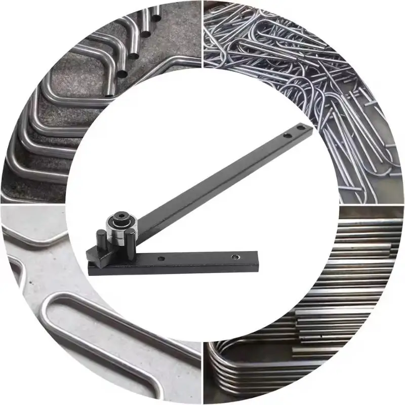 Manual Bending Machine Steel Bar Benders DIY Braided Basket Anchor Hook Iron Steel Copper Bar Light Bracket Manual Bending Tool