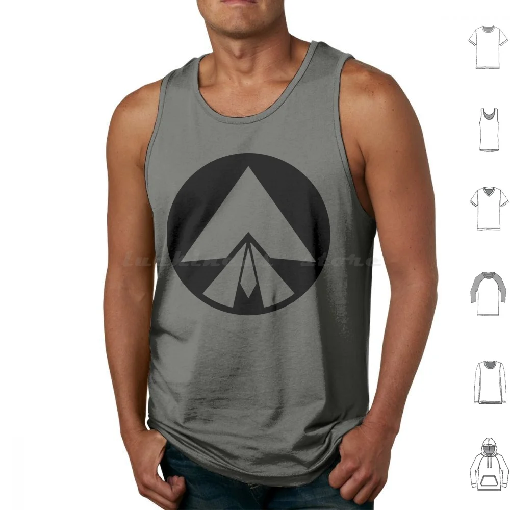 Arrow Shockwave Tank Tops Vest Sleeveless Ronin Troopers Anime Animation Cartoon Katana Japan Armor Ryo Cye Kento Sage Rowen