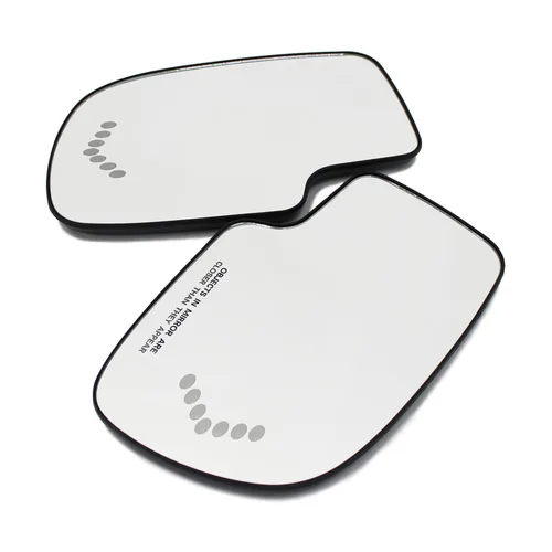 Imagen 2 del producto Espejo retrovisor lateral calefactable de cristal, espejo retrovisor gran angular para Chevy Chevrolet Avalanche Silverado Suburban Tahoe 1500 3500