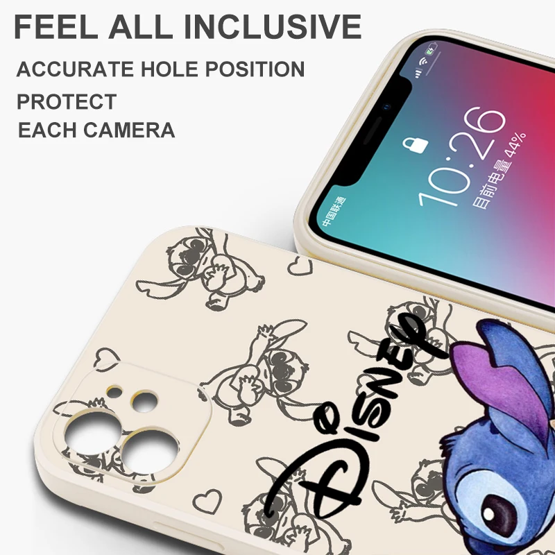 The Stitch Bady Disney Phone Case For Huawei Mate 40 30 30E 20 10 Pro Plus Lite Honor 50 50se 30 10 Lite 8X 9X Pro image 2