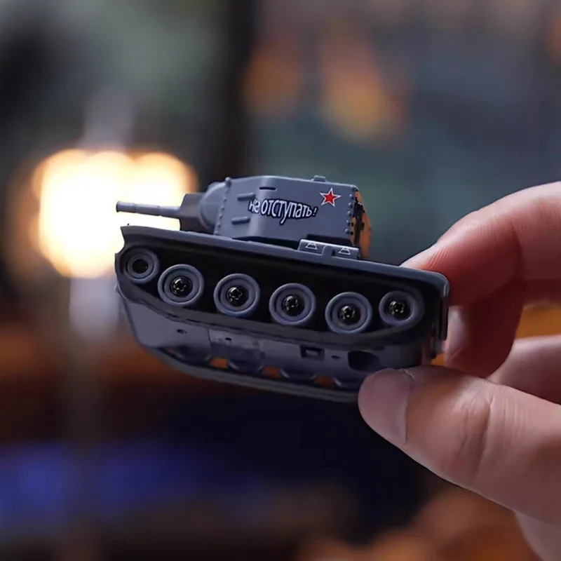 Hot In-Stock Desktop Series Mini Remote Control Tank Infrared Battle Track Tank Vehicle German Tiger Model Toy