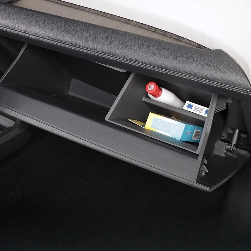 

Для Toyota Sienna 2022 2023 2024, ящик для хранения пассажирского сиденья, TPE второй пилот, органайзер для перчаток, аксессуары для салона автомобиля