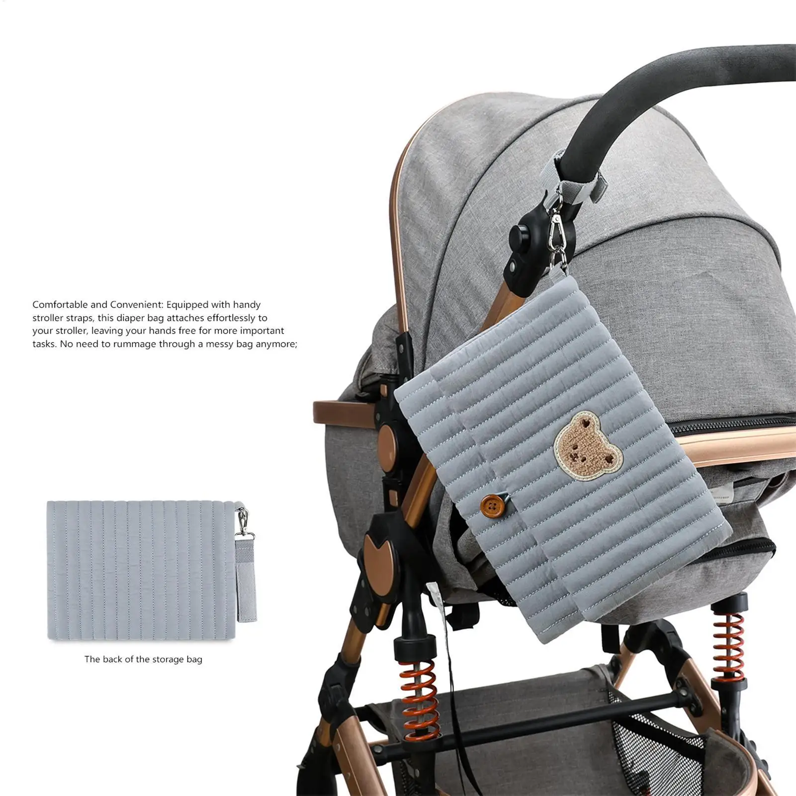 wipe-and-diaper-pouch-cute-bear-embroidery-foldable-purse-with-stroller-strap-multiple-pockets-diaper-purse-for-mom-for-boy-girl