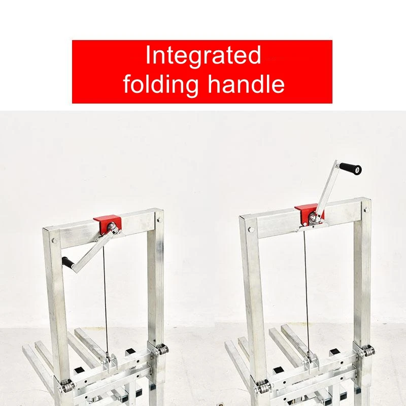

Small cart lift truck mobile home portable street vending cargo transport tool cart ultra-lightweight folding transport cart