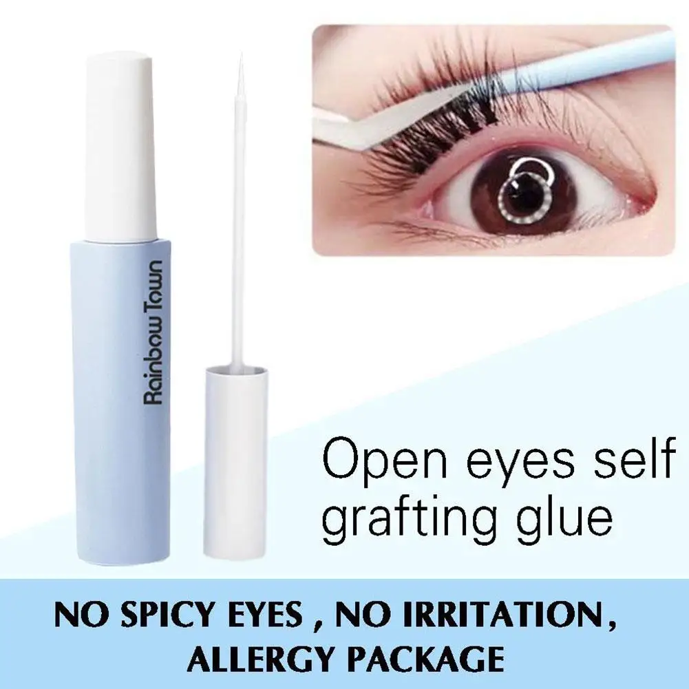 5ml False Eyelash Extension Glue Waterproof Fast Dry No Transparent Strong Long Eyelash Tools Lasting Primer Irritation H8T6