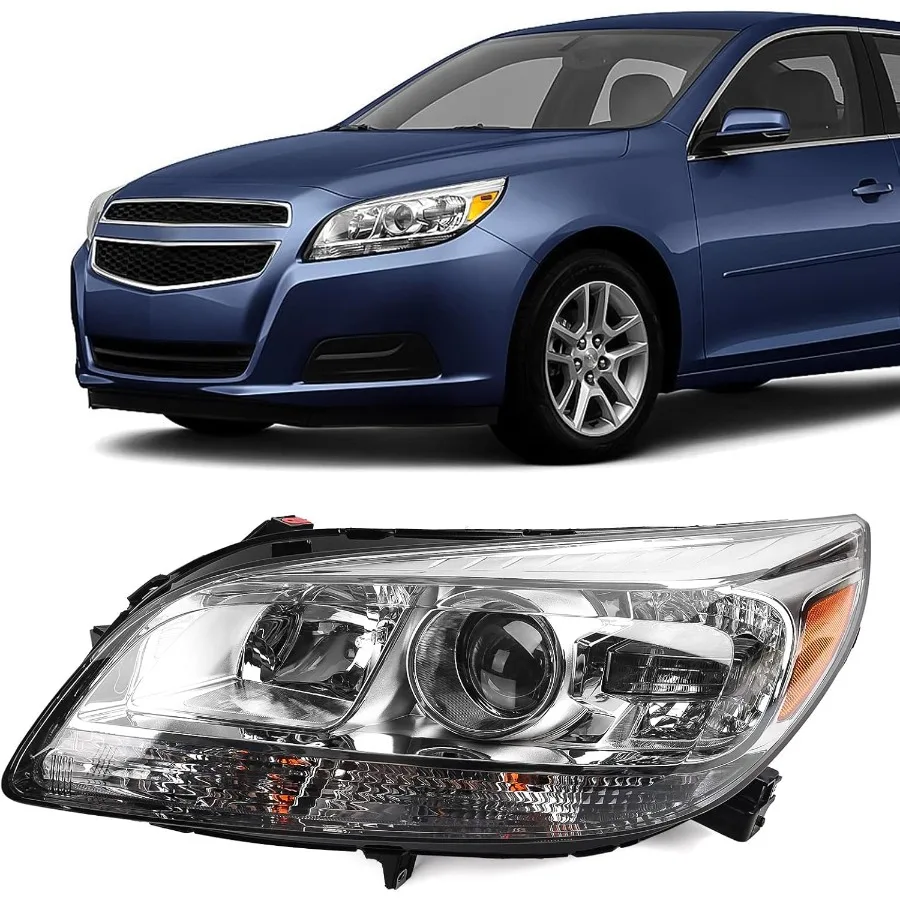 

For Chevy Malibu Headlight Assembly 20132015 Projector 2016 Limited Replacement Halogen Headlamp Left Driver Side 23294939 2591