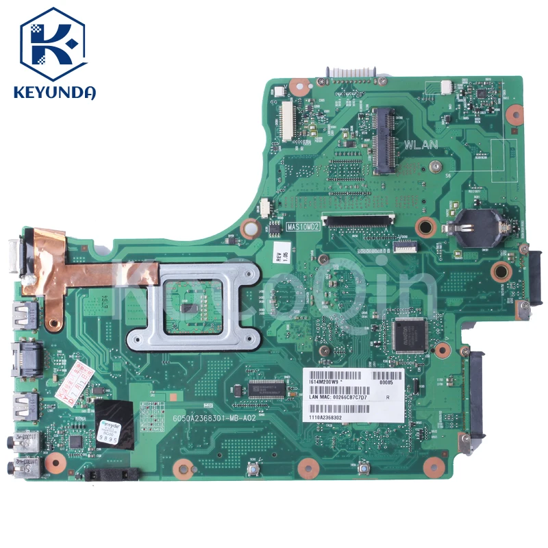 Imagem -06 - Placa-mãe Portátil para Satélite Toshiba 6050a2368301 C650 C655 Notebook Mainboard V000225080 Gl40 Ddr2 Completo Testado