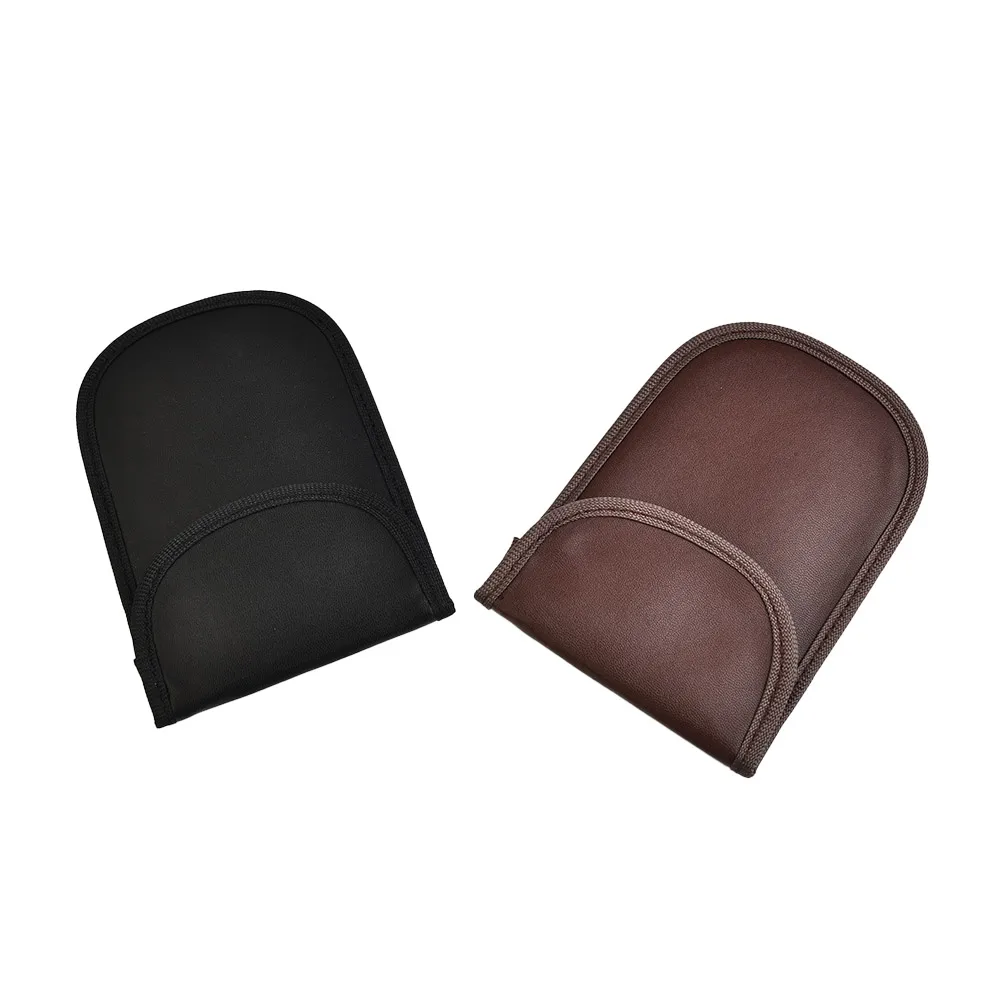 2pcs Anti-theft Signal Blocking Faraday RFID Signal Blocking Pouch Keyless Entry Car Key Pouch Case Bag For Privacy Protection