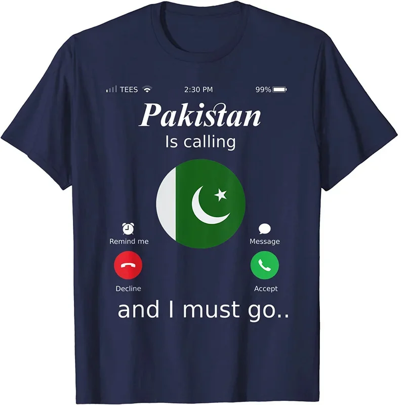 3D Print Pakistan Flag T Shirt For Men Women Peace Love Pattern T-Shirts Casual Short Sleeve O-Neck Top Street Loose Sports Tees