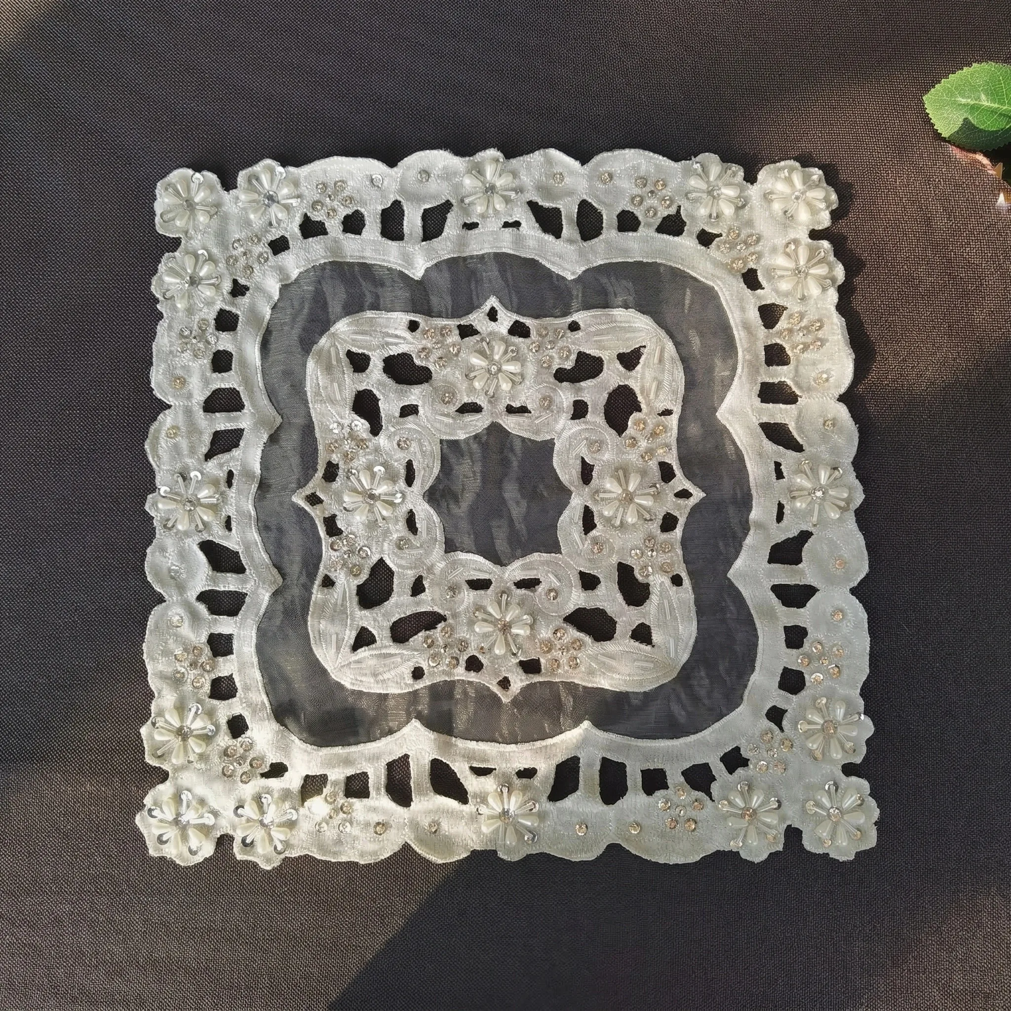 4 Manteles Individuales Cuadra - Bead Mat Velvet reseña y precio