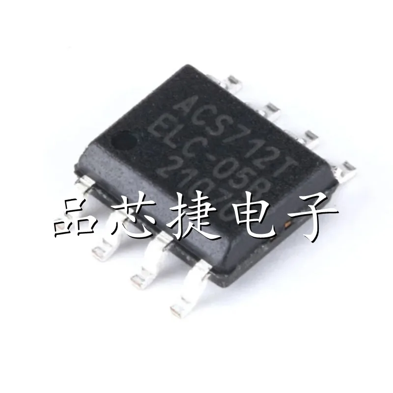 

10pcs/Lot ACS712ELCTR-05B-T Marking ACS712T ELC-05B SOIC-8 Fully Integrated, Hall-Effect-Based Linear Current Sensor IC