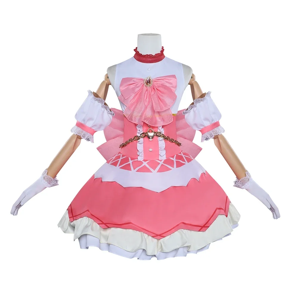 

Unisex Anime Cos Kaname Madoka Cosplay Costumes Halloween Christmas Party Sets Uniform Dress Suits