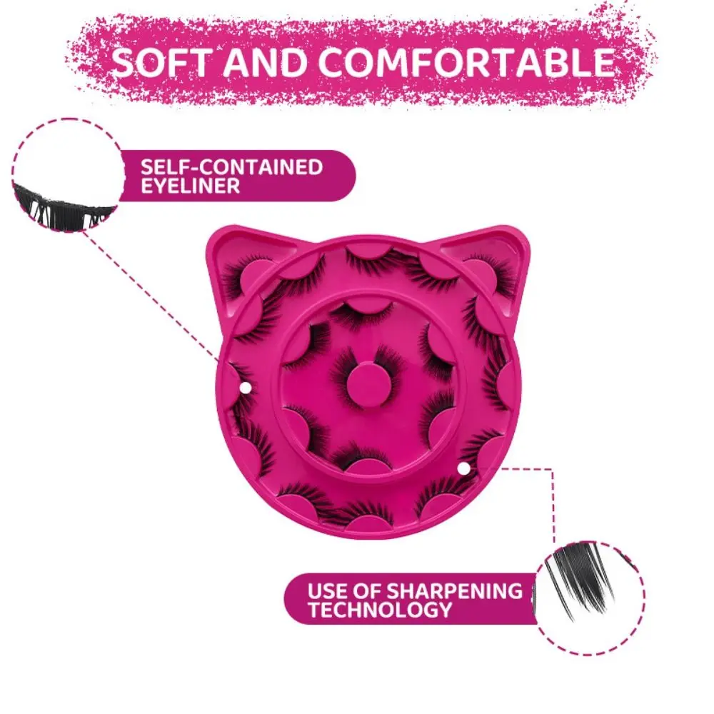 11 pares de cílios postiços fofos e macios de vison falso feitos à mão leves de raposa cílios postiços longos e grossos cílios de olho de gato extensão de cílios