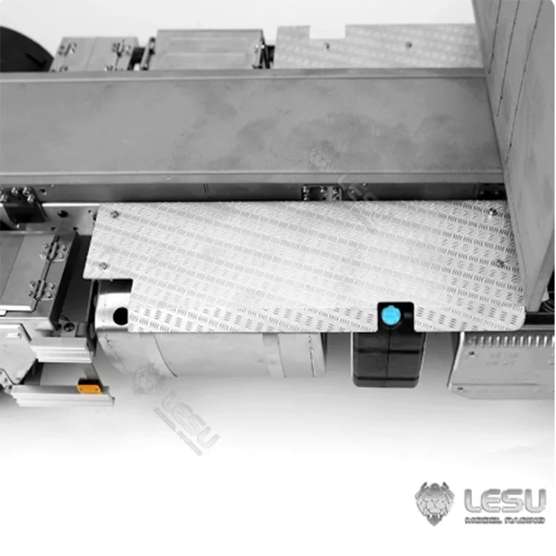 RC 1/14 LESU LKW Metall-Schutzgeländer-Pedal für Tamiya Hydraulikbagger Lader Muldenkipper für SCANIA MAN VOLVO Kipper DIY-Teile – Detail 11