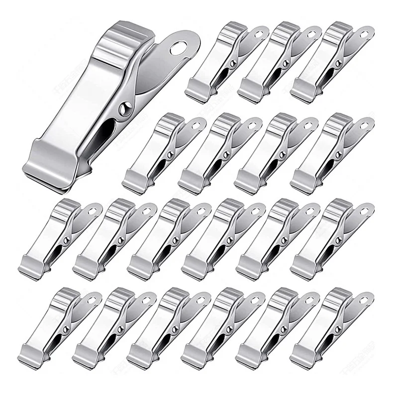 

1000Pcs/Lot Metal Clip With Round Hole Iron Clip Photo Clip ID Card Sock Clips For Home decoration Wholesale