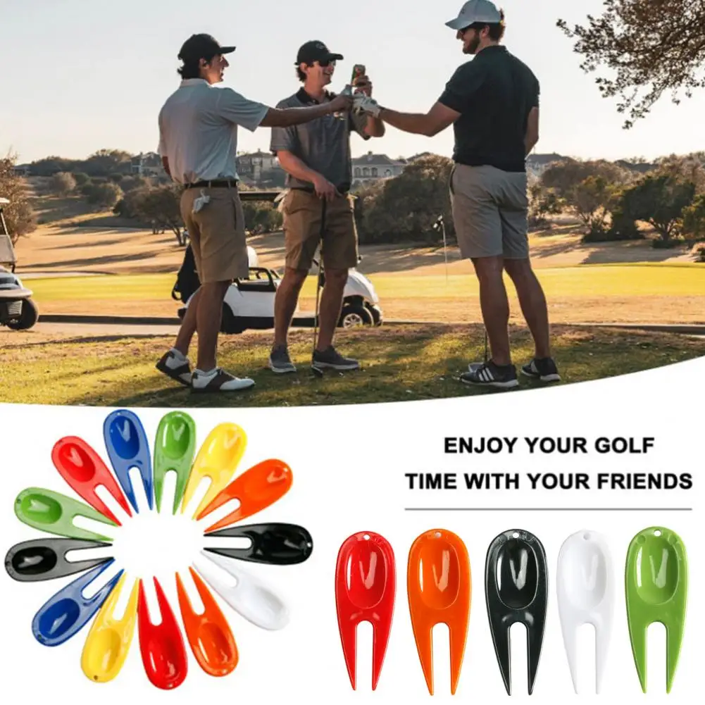 3Pcs Golf Green Fork Repair Turf Plastic Golf Divot Repair Tool Golf Training Accessories 골프 Accessories