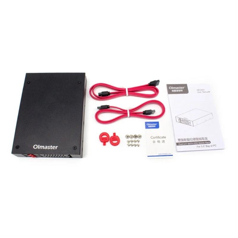 Olmaster MR 6201 2.5'' 6TB Internal Hard Enclosure USB3.0 HDD for Case Box