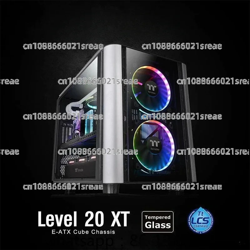 Desktop-Computer, wassergekühlt, EATX-Hauptbox, Level 20, GT, Motherboard, flacher Raum, voller Turm