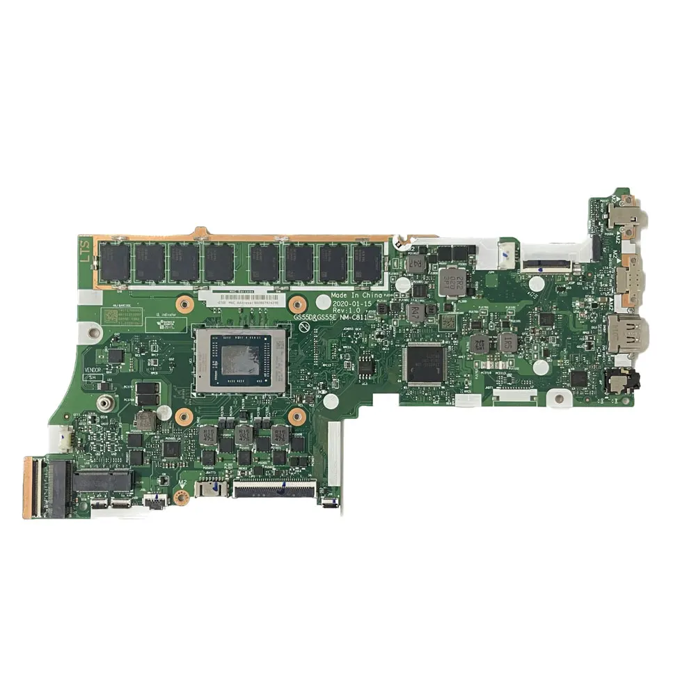NM-C811 With R3-4300U R5-4500U R7-4700U CPU For Lenovo IdeaPad 5-15ARE05 Laptop Motherboard  RAM:8GB/16GB 5B20S44358 5B20S72546 view 5