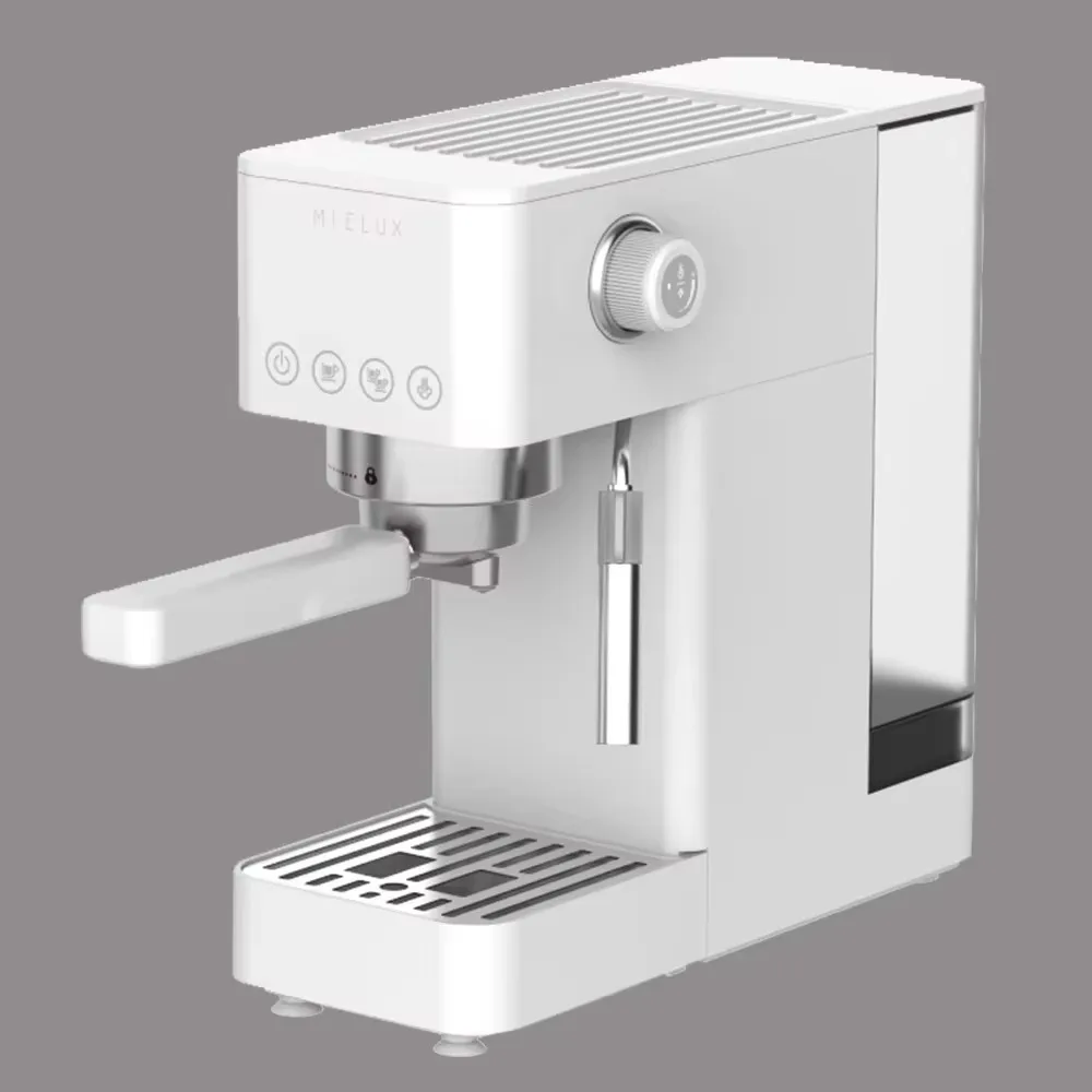 FirmHome StoreNew Design 19 Bars Espresso Machine Electric Italian Semi-auto Coffee Machine With Milk Frother