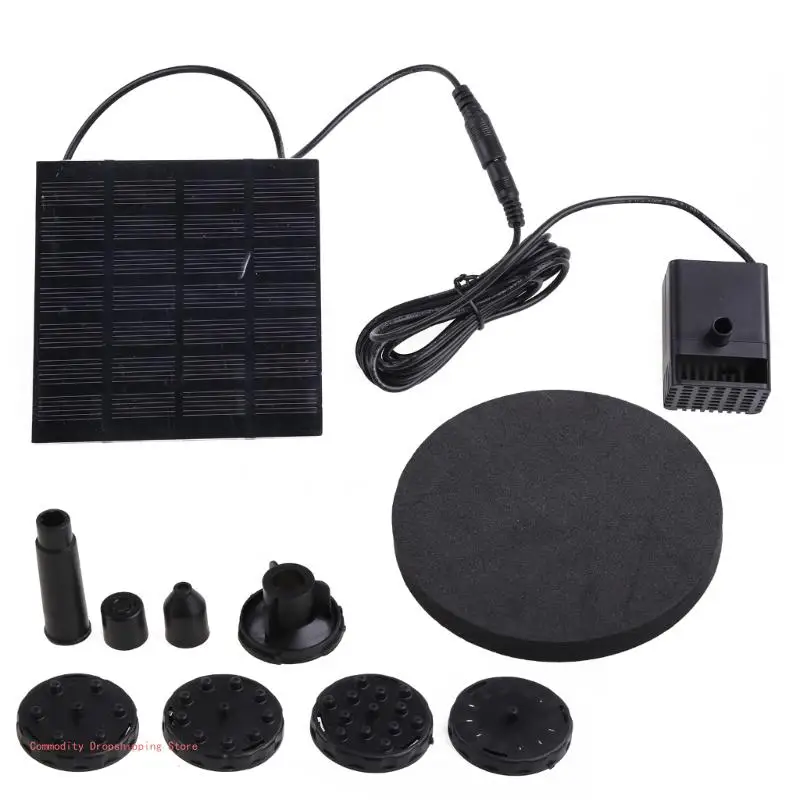 

Solar Powered Air Oxygenator Aerator Air Equipment for Outdoor Pool Pond Fish for Tank