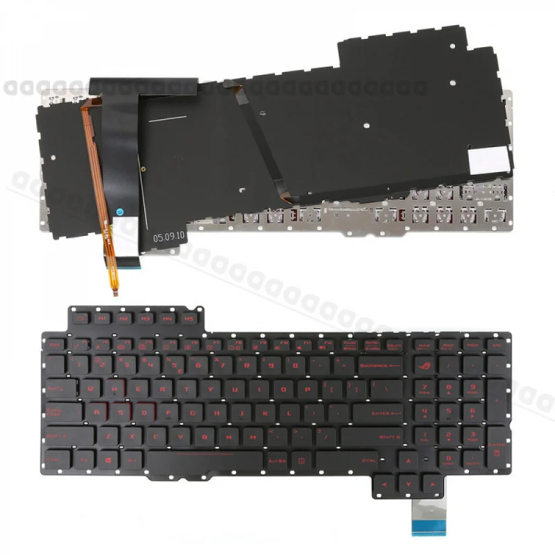 Nuevo teclado retroiluminado negro en inglés estadounidense SAA+ para portátiles ASUS ROG G752 G752VL G752VM G752VS G752VY G701VI