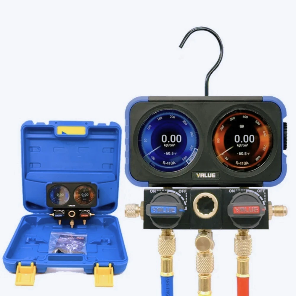 

ZZ-VALUE Digital Manifold Gauge VRM2-X With HD Display