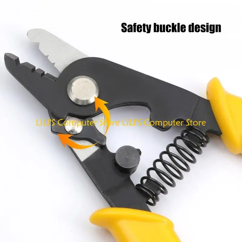 A52B CFS3 ไฟเบอร์ออปติกเครื่องมือพลาสติกที่จับพลาสติกสำหรับ 125um ถึง 3 มม. สายการกำจัดการเคลือบที่แม่นยำบนจัมเปอร์