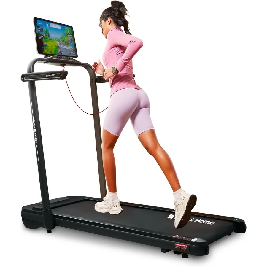 جهاز مشي مدمج محمول تحت المكتب للاستخدام في المكاتب المنزلية مع جهاز تحكم عن بعد بتقنية الذكاء الاصطناعي الذكي ودعم اتصال التطبيق #1