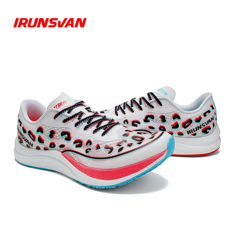 IRUNSVAN GT1.0 кроссовки с карбоновой пластиной мужские амортизирующие спортивные кроссовки на мягкой подошве с сеткой кроссовки