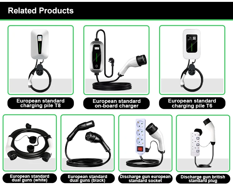 2026 New Electric Vehicle Charging Cable Adapter Charger 16A/32A for Electric Cars