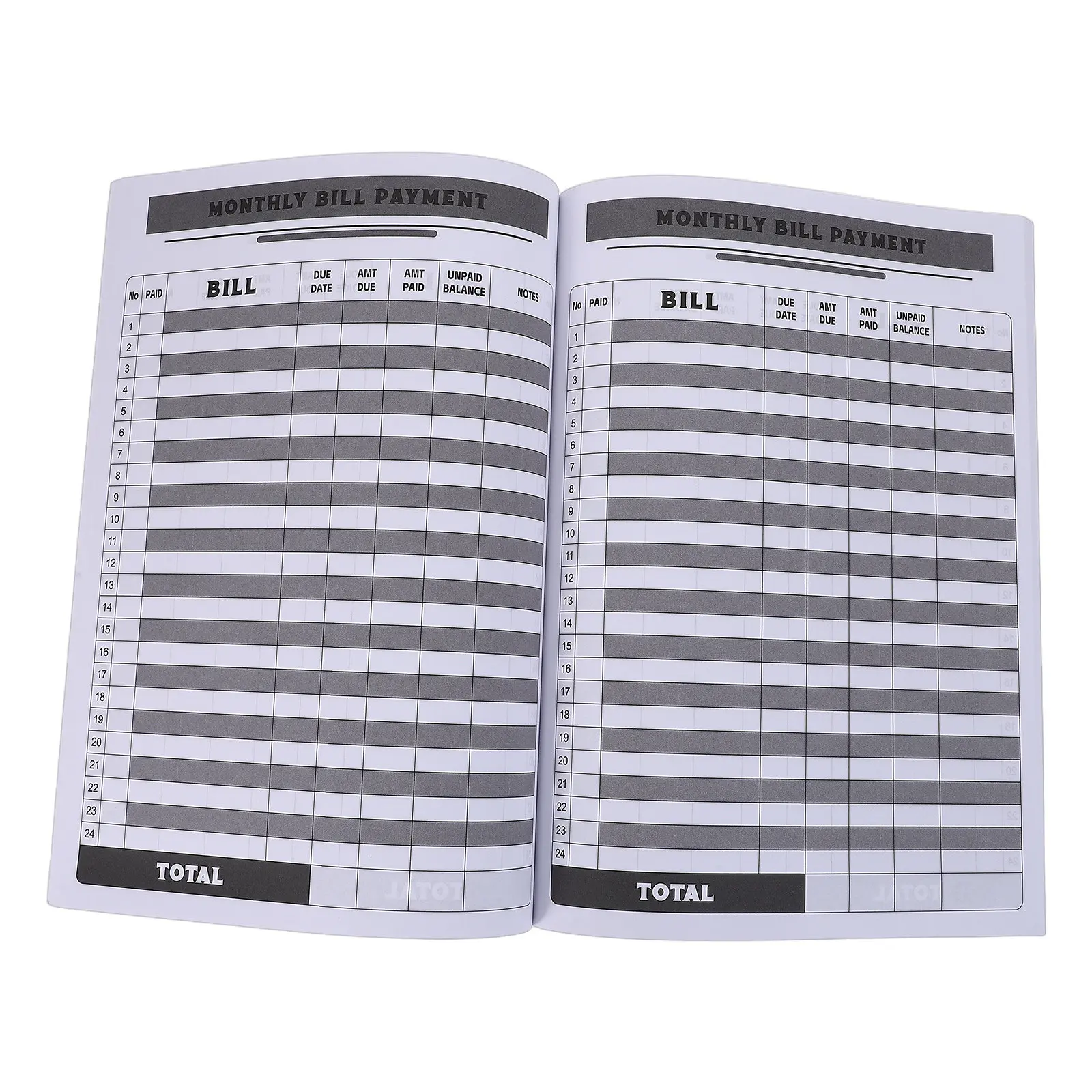 Monthly Bill Payment Tracker Notebook 48-Month Budget Planner Blue Bill Tracking Organizer Monthly Expense Record Book Finance view 5