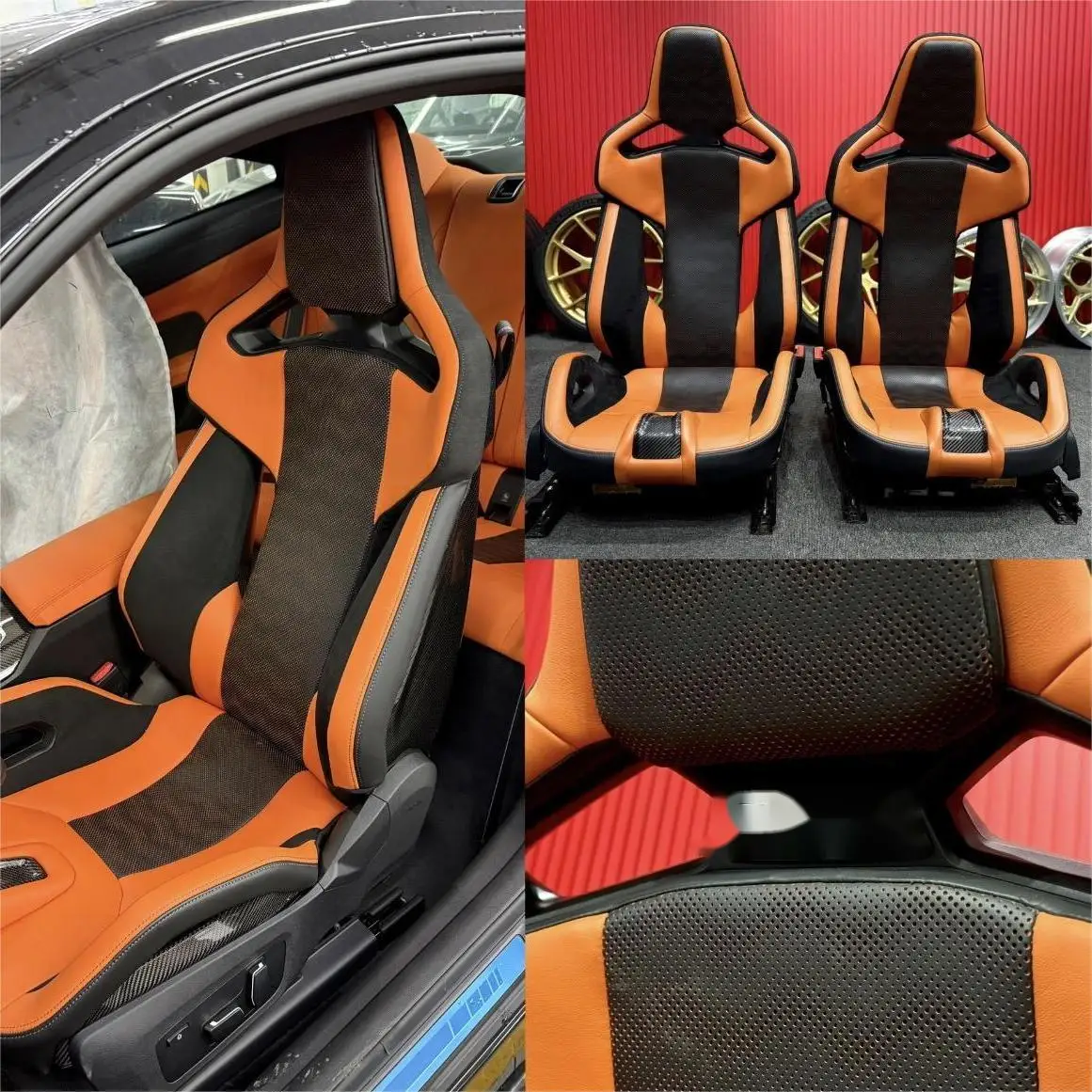 For  Racing Interior Upgraded for  M Bucket Seats G80 G82