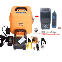 Signal Fire AI-9 Fusion splicer Splicing Machine and OTDR(Optional) with Optical Power Meter VFL Light Source