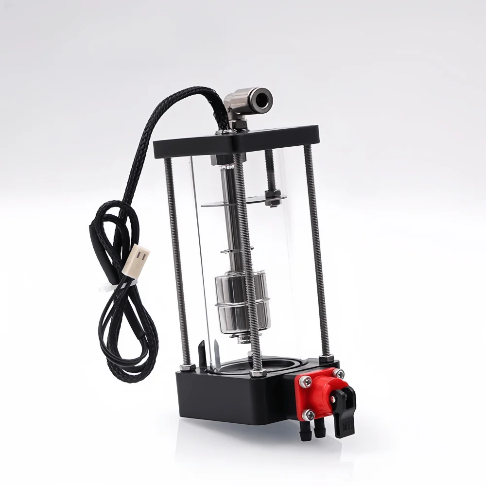 Tanque de tinta secundário Saigang – Garrafa de tinta sub flutuante de vidro para impressoras têxteis digitais