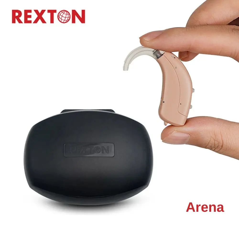 

Rexton ARENA BTE Hearing Aid Aids Fun SP HP3 6-CH Powerful Digital Sound Amplifiers Ear Device for Profound Severe Loss