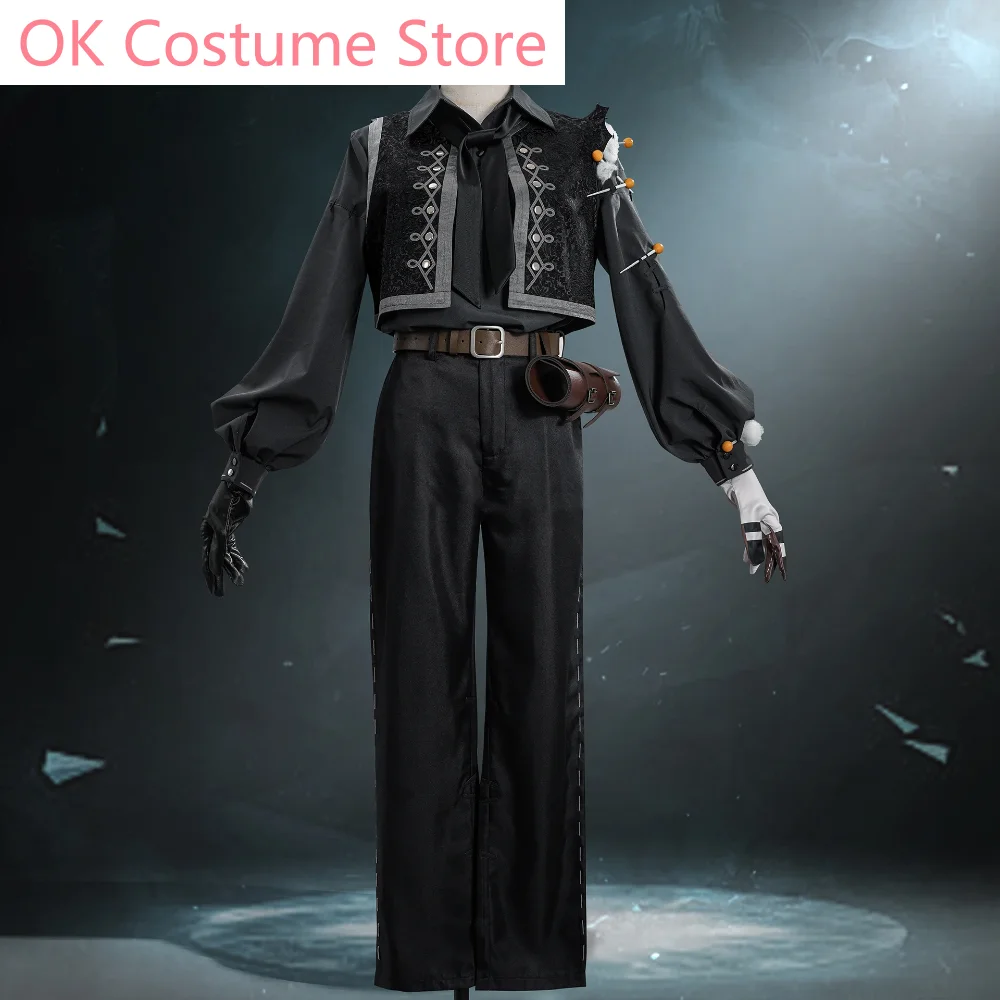 Identity V Matthias Czernin Puppeteer Game Suit Handsome Uniform Cosplay Costume Halloween Party Role Play Outfit Men