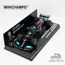 MINICHAMPS 1:43 2021 F1 MB PETRONAS W12 E No44 L.HAMILTON WINNER QATAR Model Car