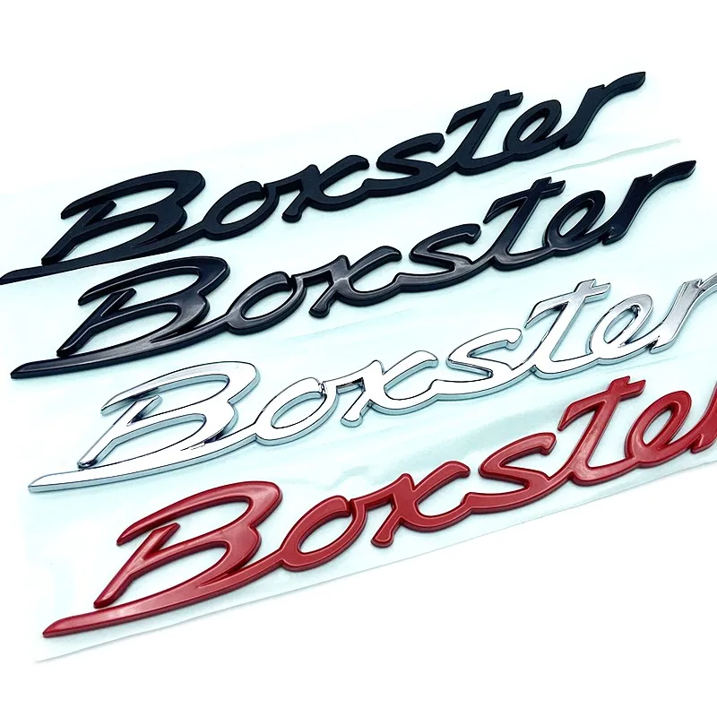 Наклейка на эмблему с надписью Boxster для Porsche 986 987 Наклейка на эмблему с надписью Boxster для Porsche 986 987
