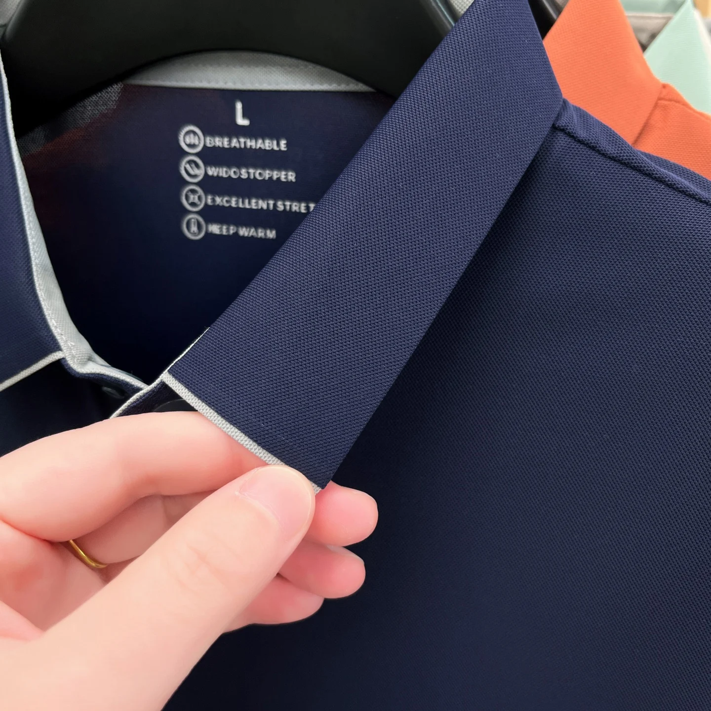 Hochwertiges Eisseide-Kurzarm-Poloshirt, Marken-Luxus, geprägt, modisch, neu, Herren-Sommer-T-Shirt, atmungsaktiv, lässig, Business-T-Shirt – Detail 20