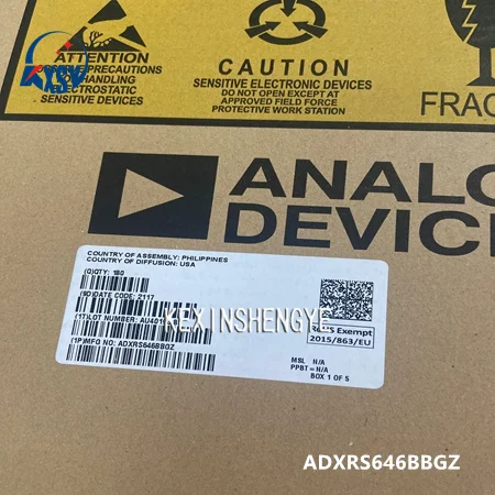 

1Pcs/Lot ADXRS646BBGZ-RL Digital Gyro Sensor 2-Wire Serial Interface Analog Output Rotation Measurement