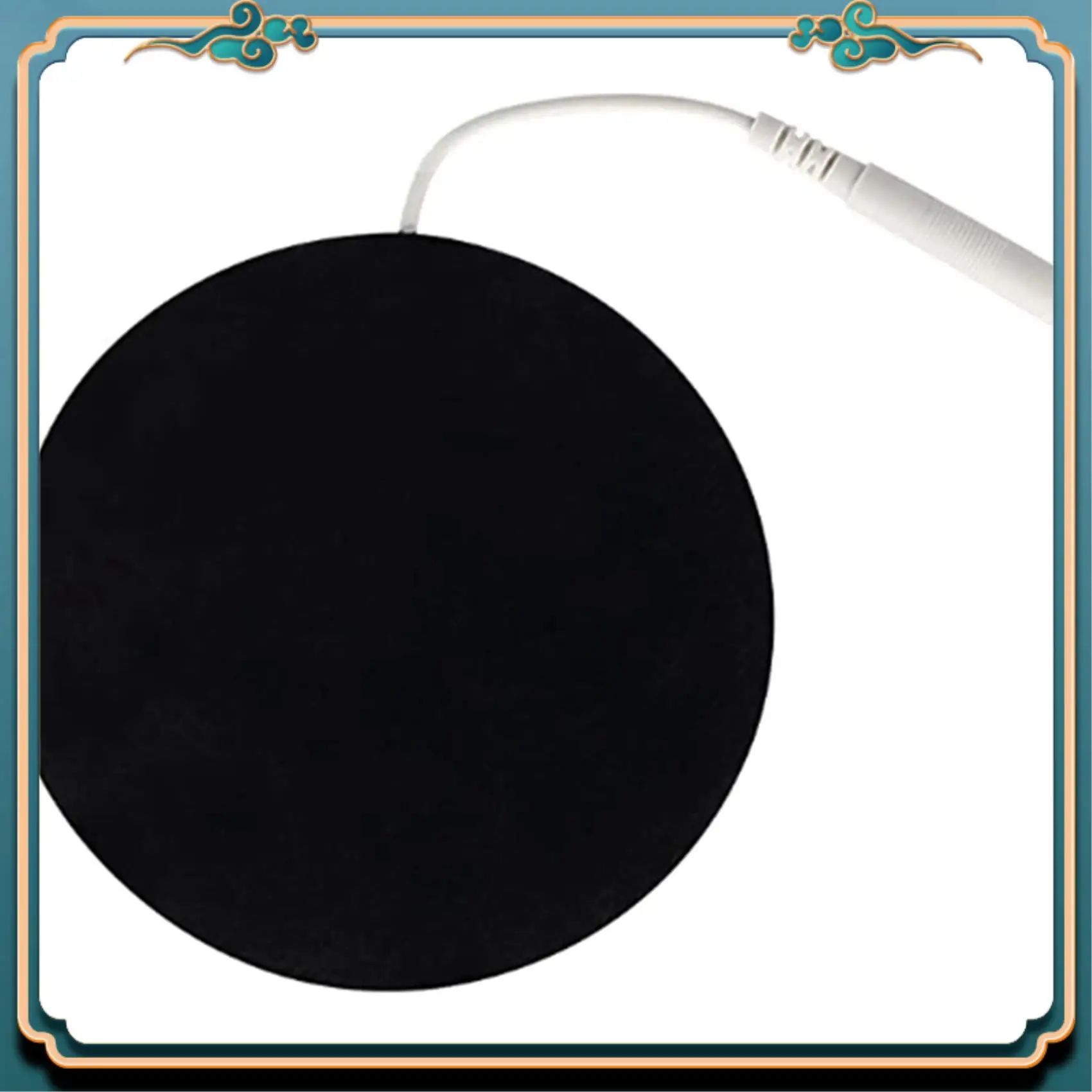 

Latest 20 Pcs Electrode Pad 4Cm Circular Non-Woven Acupoint Massage Special Insert For Physiotherapy Electrode Patch